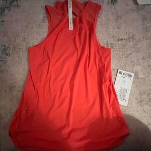 Lululemon Athletica Red Sleeveless Tank Top